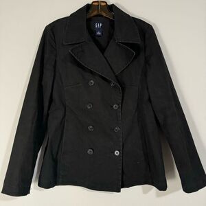 GAP Vintage ‘03 Y2K Black Essential Peacoat M
